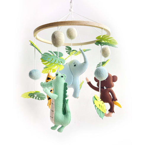 Jungle Safari Cot Mobile